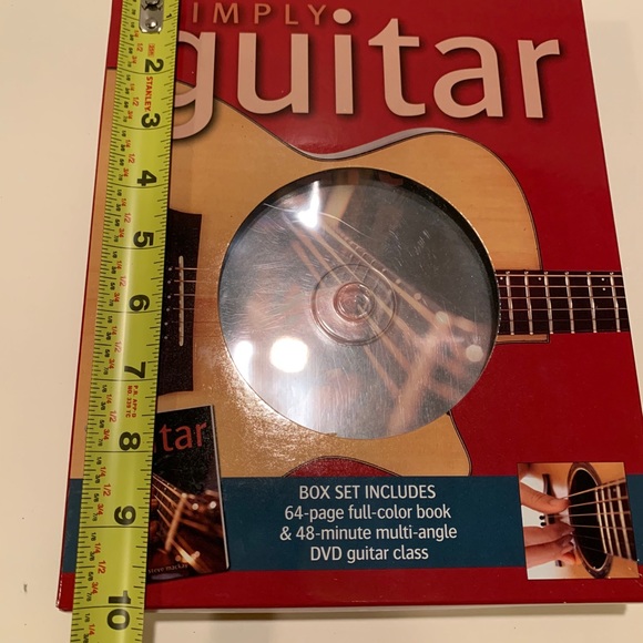 NWT SIMPLY GUITAR LEARNER’S MANUEL & DVD. - Picture 5 of 7